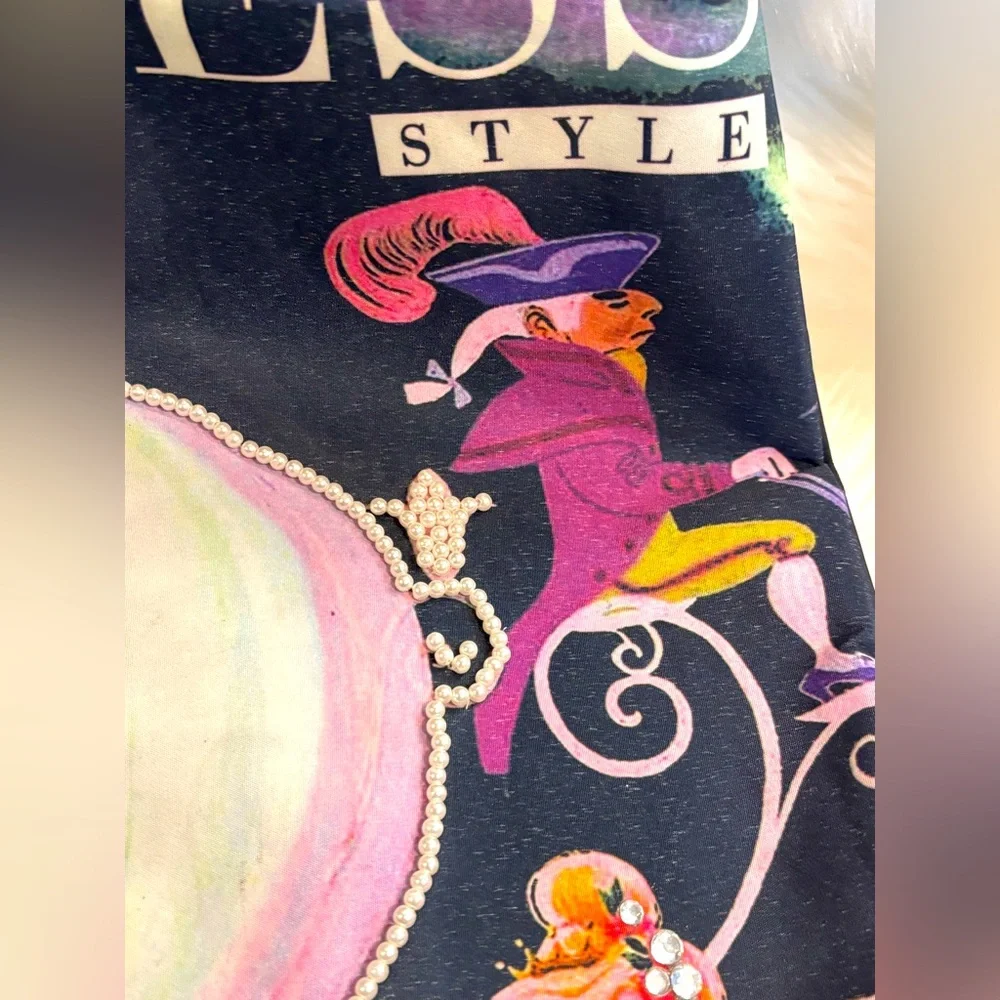 Disney Store Princess Cinderella embellished/jeweled large tote bag pock…